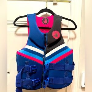 Body Glove Blue and Pink Swim Vest